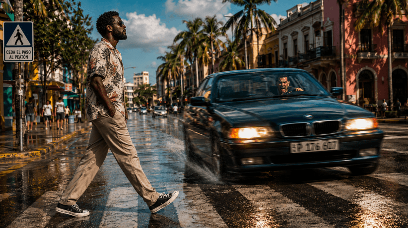 Pedestrian Jaywalking